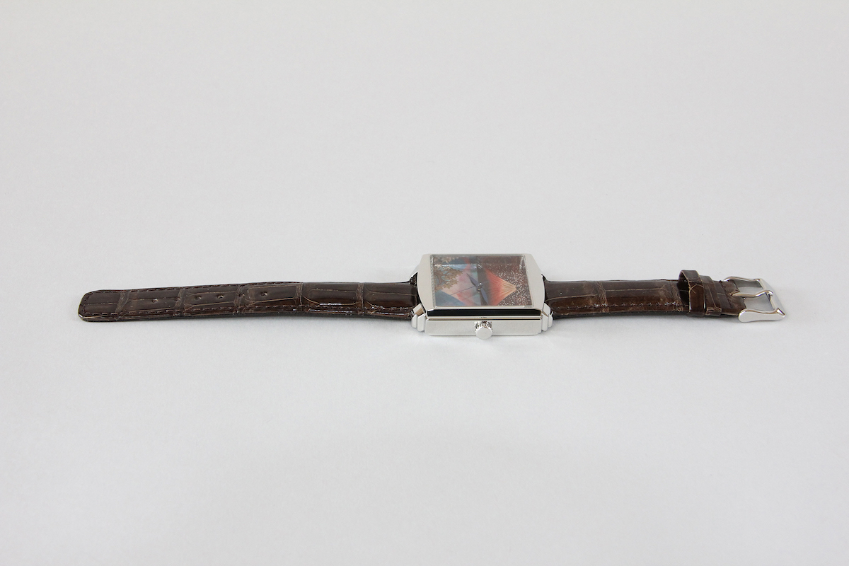 Urushi maki-e watches [JOGA]Upside-Down Fuji and The maple