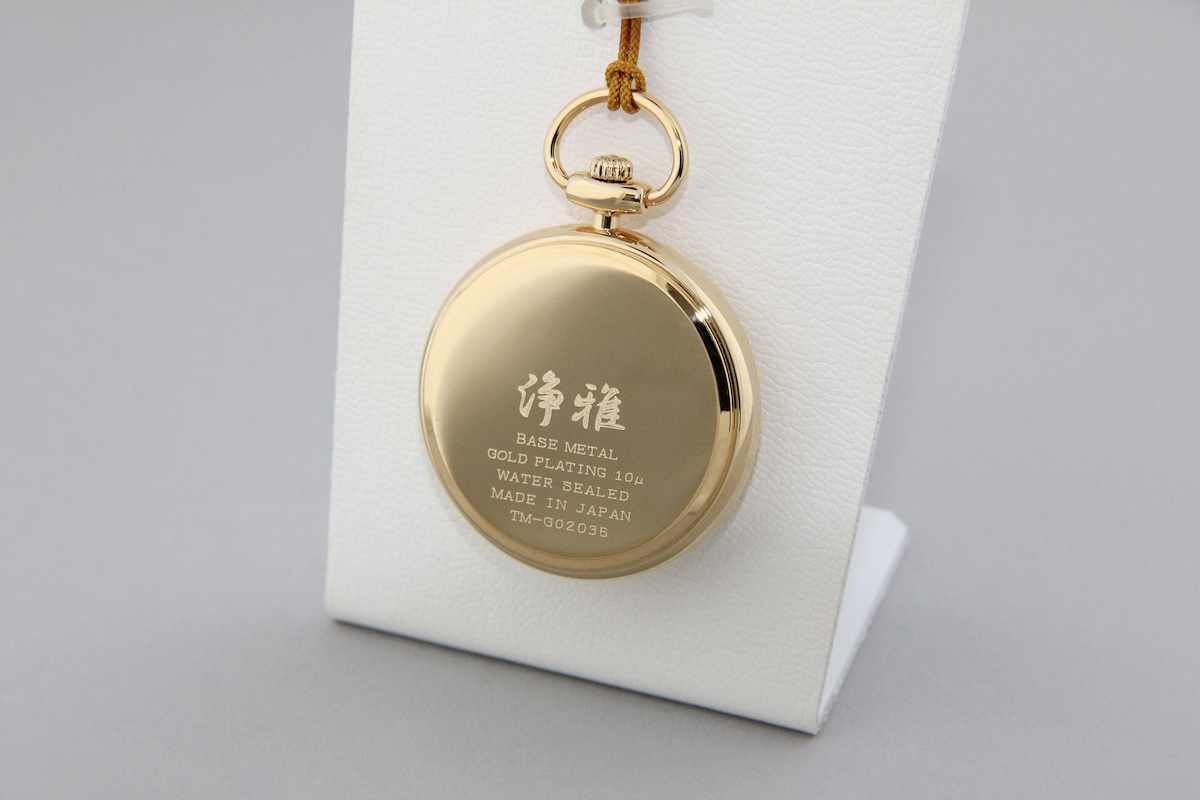 漆蒔絵時計「浄雅」金閣寺 参