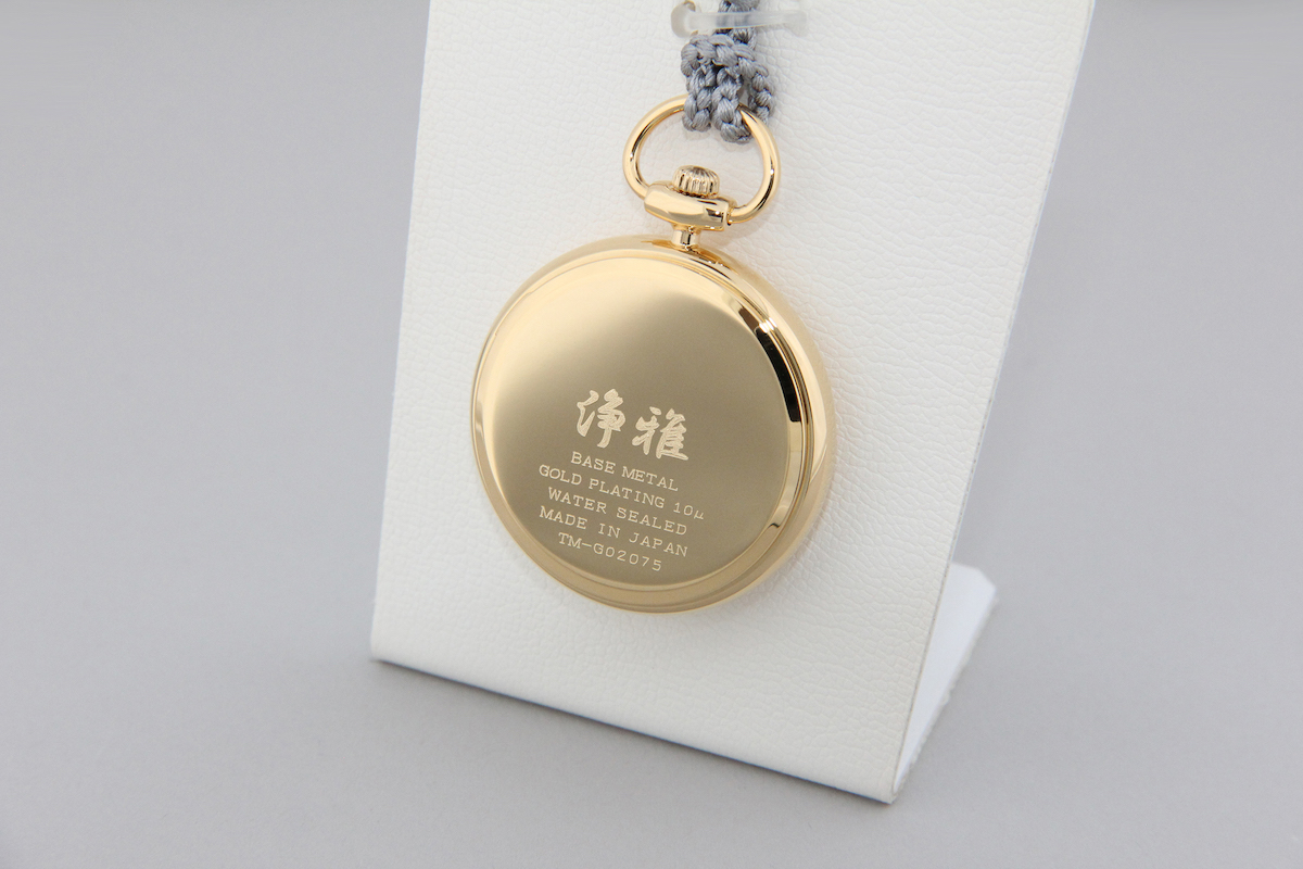 漆蒔絵時計「浄雅」南天
